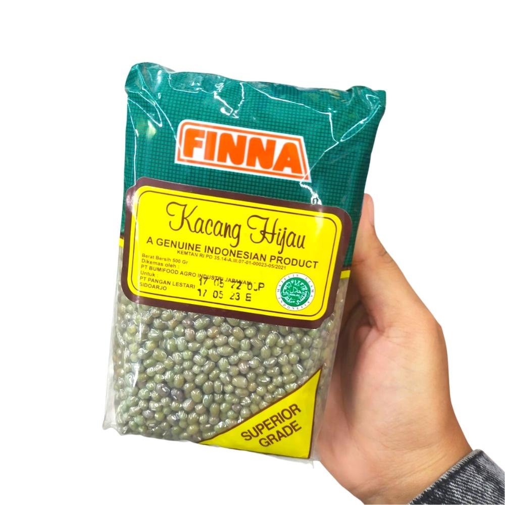 

Finna Kacang Hijau 500gr Vakum Mung Beans Kualitas Premium