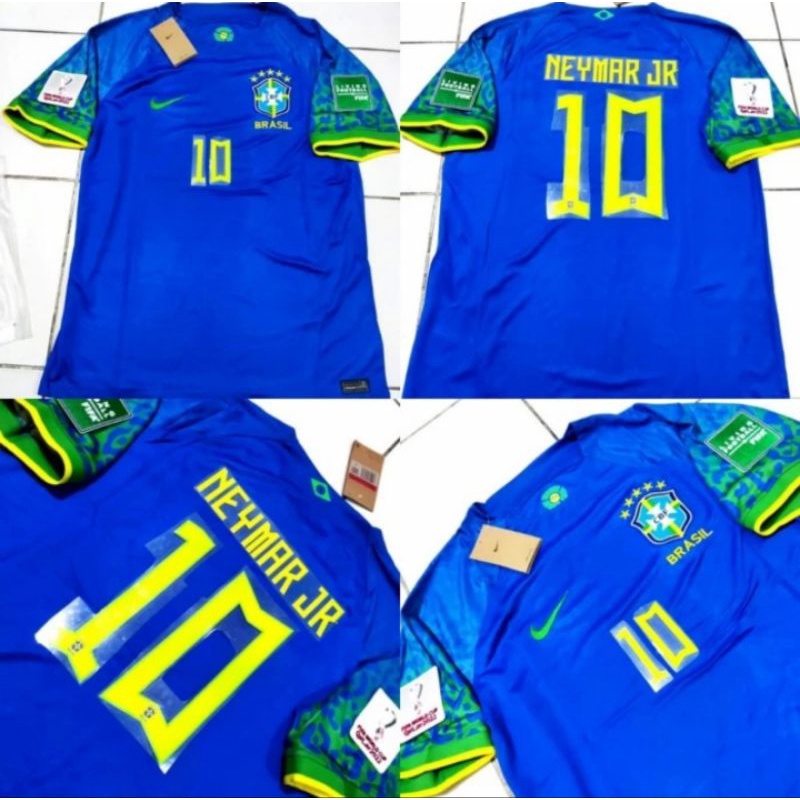 JERSEY BAJU BOLA BRAZIL AWAY 2022 WORLD_CUP GRADE ORI