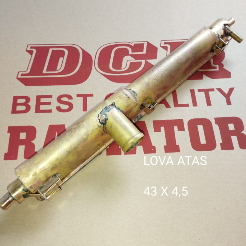 (COD) Upper Tank CHEVROLET LOVA Tangki Radiator Kuningan Atas / Kiri
