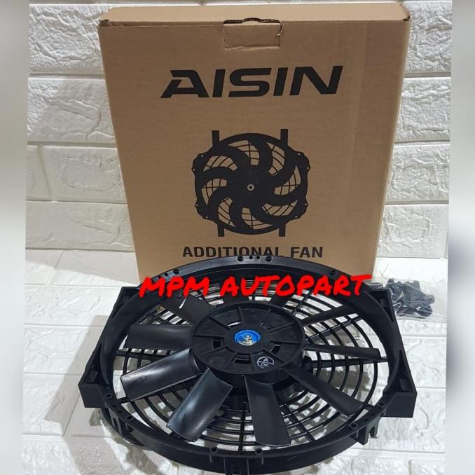 Kipas Motor Extra Ekstra Fan Radiator Ac Mobil Universal 12V Aisin