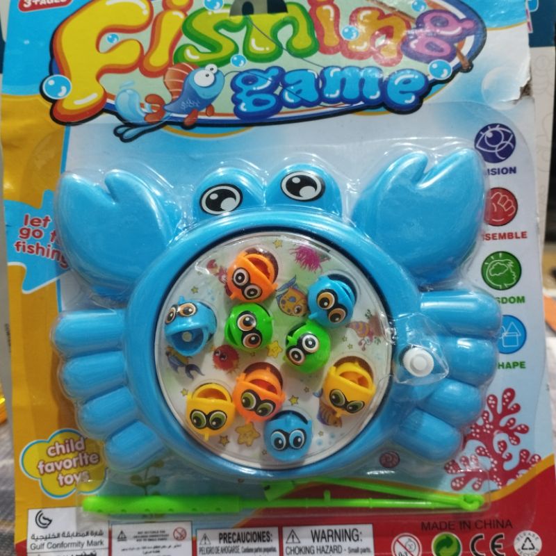 Mainan Fishing Game/Mainan Pancing Putar Manual Murah