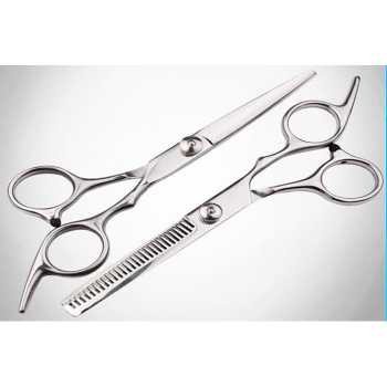 SHINE STAR - (COD) Gunting Rambut Sasak Stainless Steel Hairdressing Desain Gerig