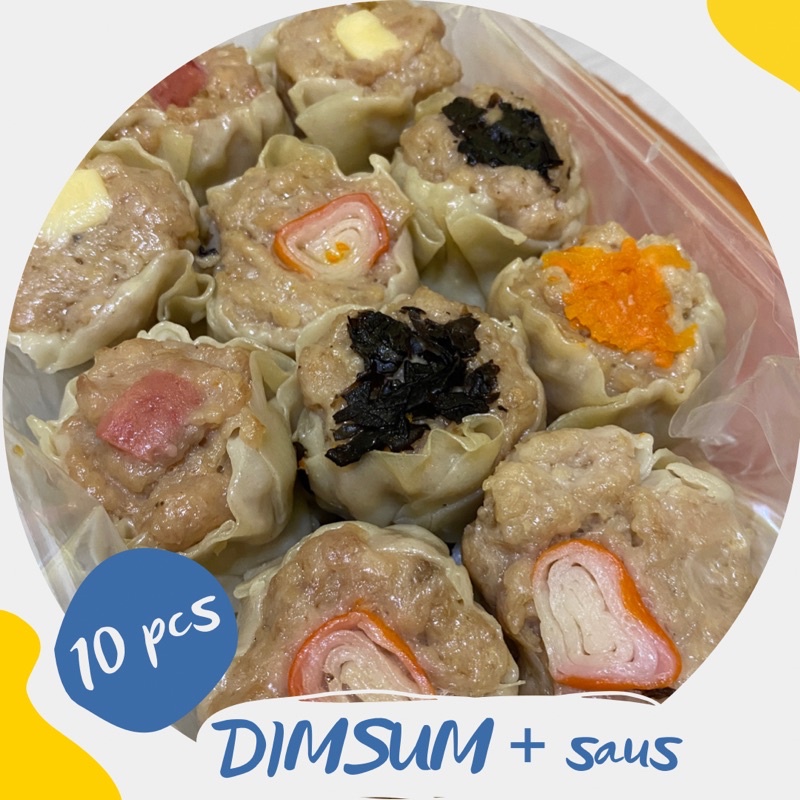 

DIMSUM AYAM PREMIUM / SIOMAY DIMSUM FROZEN MIX (ISI 10 pcs)