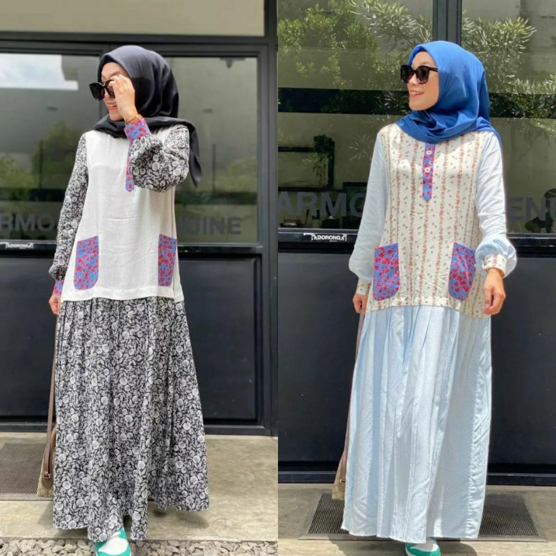 VIVIAN DRESS EAZY.GAMIS EAZY TERBARU