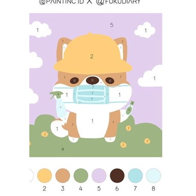 

Paint by Numbers Kit: Paintinc ID X Fuku 2.0. | Painting Kit | Hampers