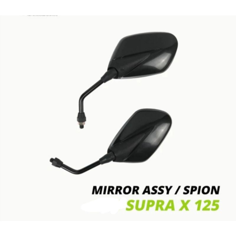 Spion Standar Supra X 125, Revo, Kaca Spion Motor Honda Supra Universal