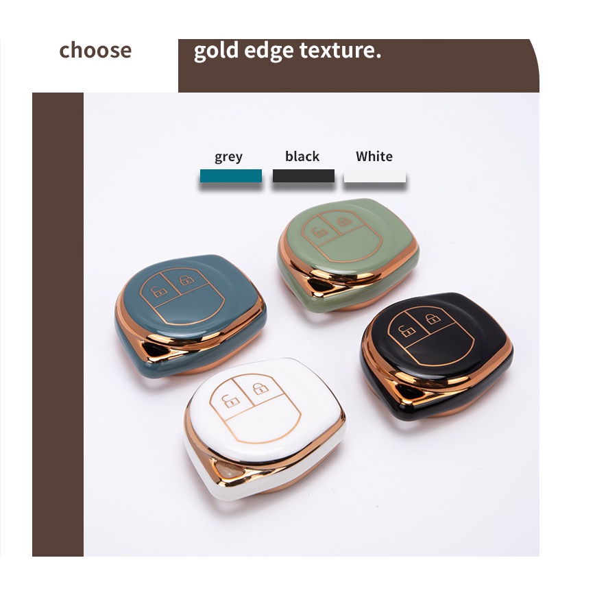 Casing Kunci Mobil Bahan TPU Untuk Suzuki Swift Alto Qiyue Tianyu SX4 JIMNY JB64 JB74 2022