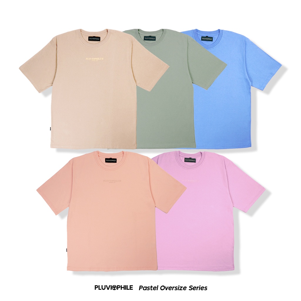 Pluviophile Tshirt kaos Basic oversize