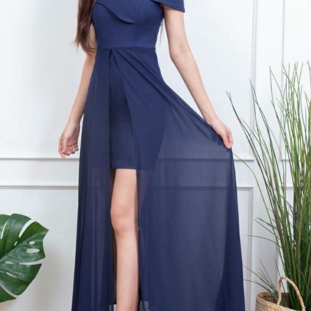 dress sabrina / dress pesta