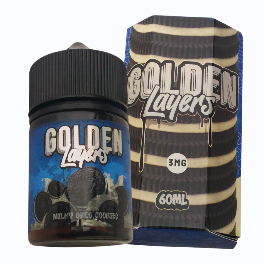 Golden Layers V2 Milky Cookies 60ML by Trilogy Brew x OneVape