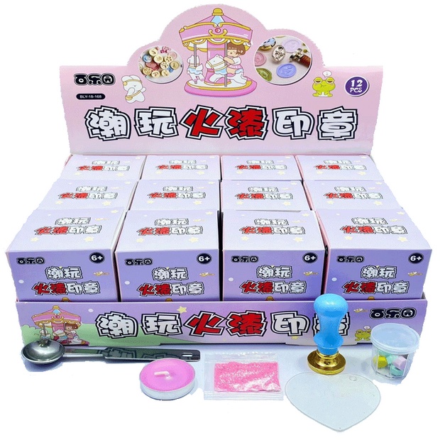 

Set Alat Stempel Segel Lilin Wax Sealing Set Handmade 922-69