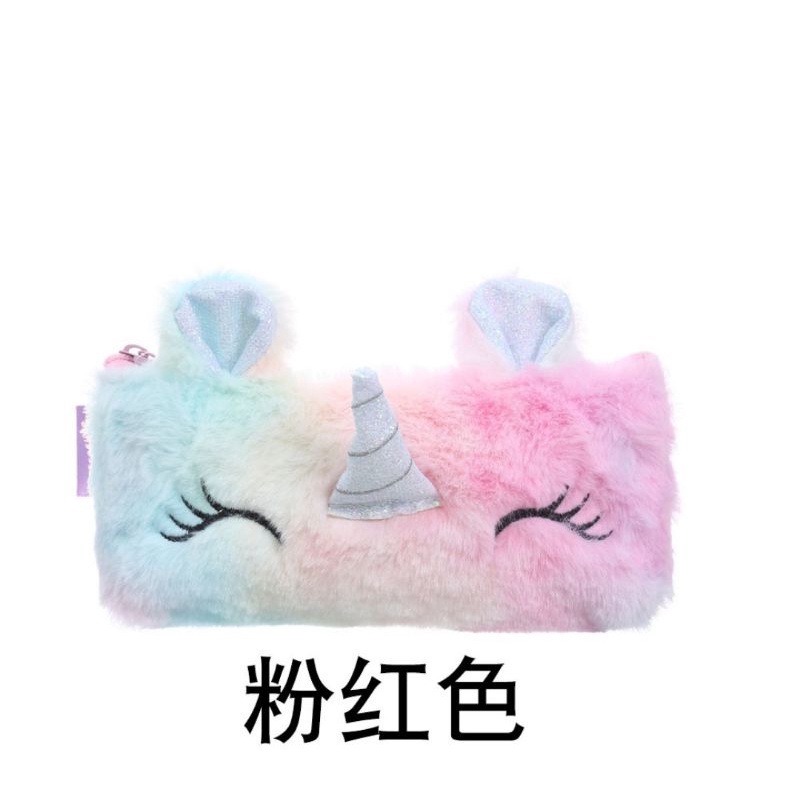 

Tempat Pencil Unicorn Bulu
