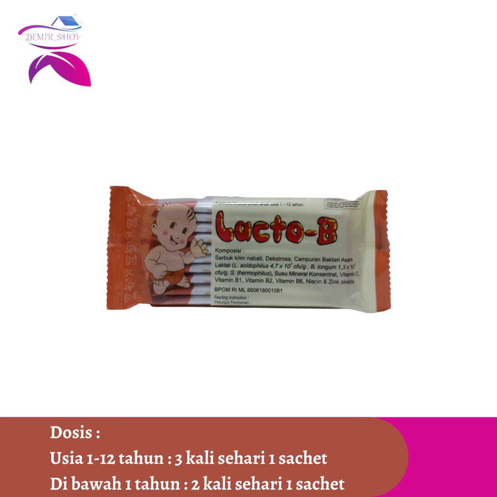 Lacto B / Obat Diare Bayi / Probiotik / Atasi Masalah Pencernaan Pada Bayi