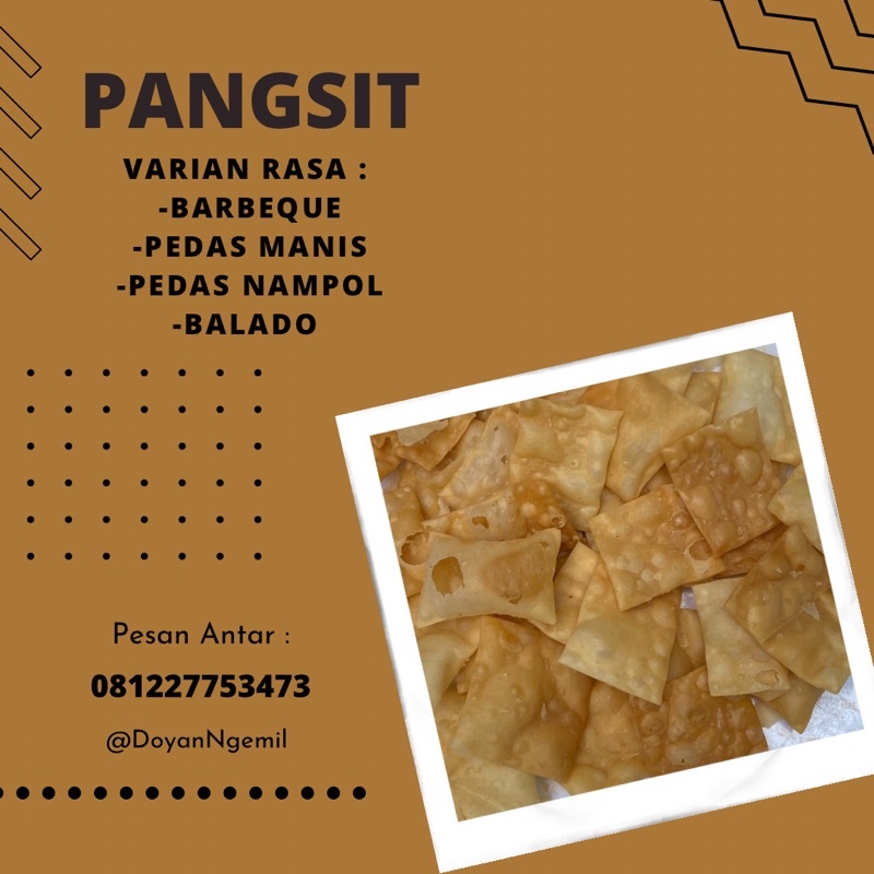 

Keripik pangsit