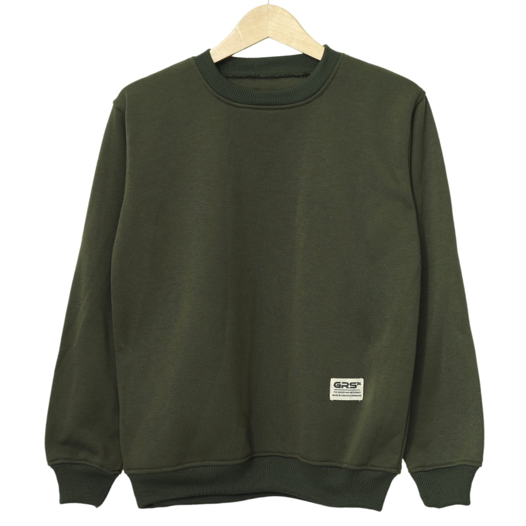 DOZY X GRS74 I CREWNECK UNISEX ARMY