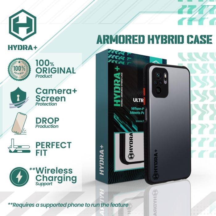 Hard Hydra+ Xiaomi Redmi Note 10 / Note 10S Armored Hybrid Case - Casing