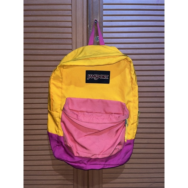 JANSPORT Bag Pink Orange ORIGINAL