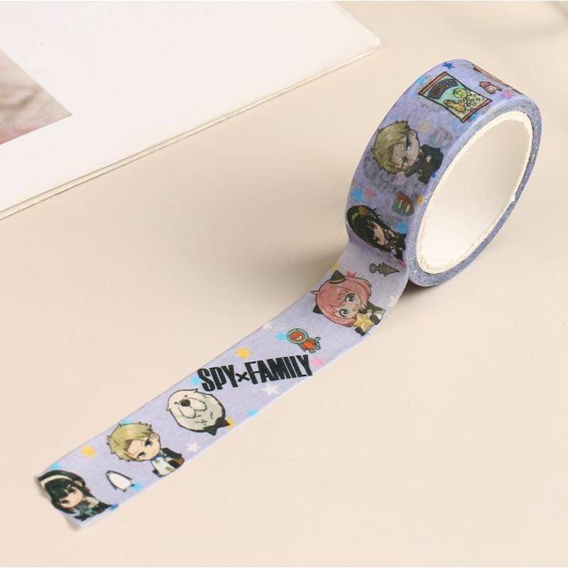 Tape Stiker Washi Motif Anime Untuk Dekorasi Scrapbook / Diary / Agenda