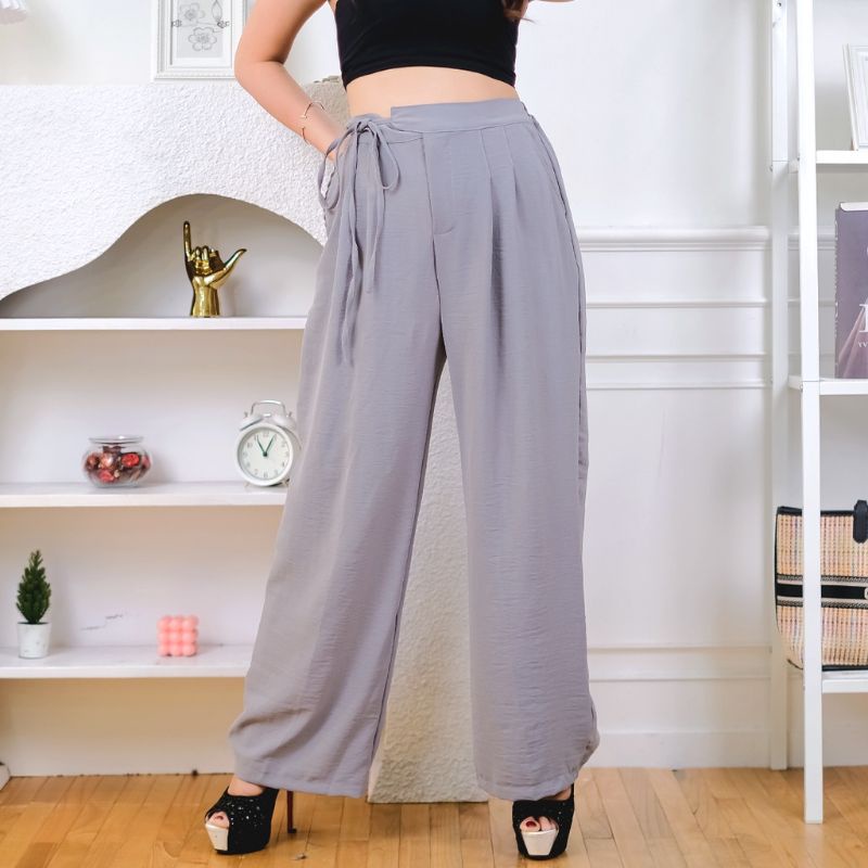 PREMIUM AIRFLOW CRINCLE ⭐️ Cancer Pant CRINCLE / Oliver Bow / Atika Kulot/KULOT CRINKLE/KILOT MURAH/