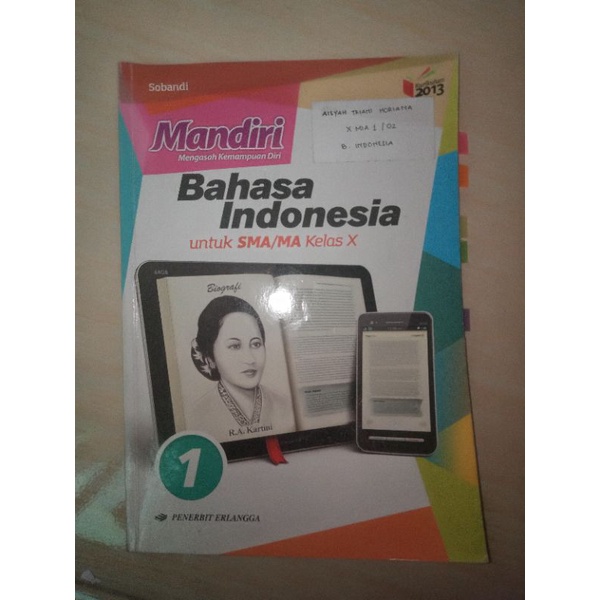 

Buku Bahasa Indonesia Erlangga kelas X