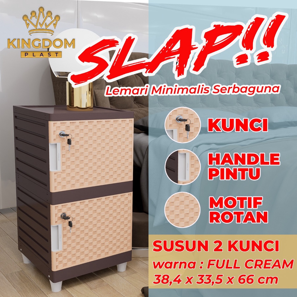 FULL KUNCI SLAP LEMARI PAKAIAN MINIMALIS KINGDOM SLAP PUTIH LEMARI SWING LEMARI PLASTIK LEMARI BAJU LEMARI ROTAN LEMARI MURAH SLAP FULL CREAM KUNCI