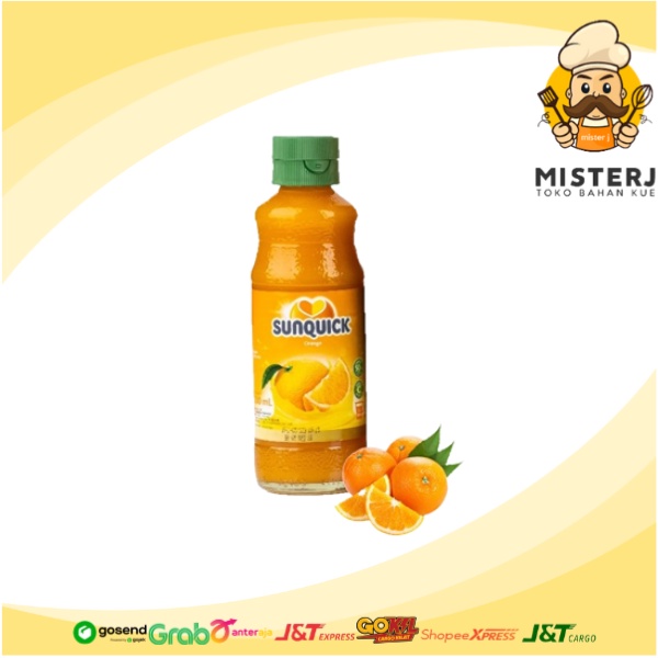 

Sunquick Orange Squash 330ml + BUBBLE WRAP | Sunquick Sirup Rasa Jeruk