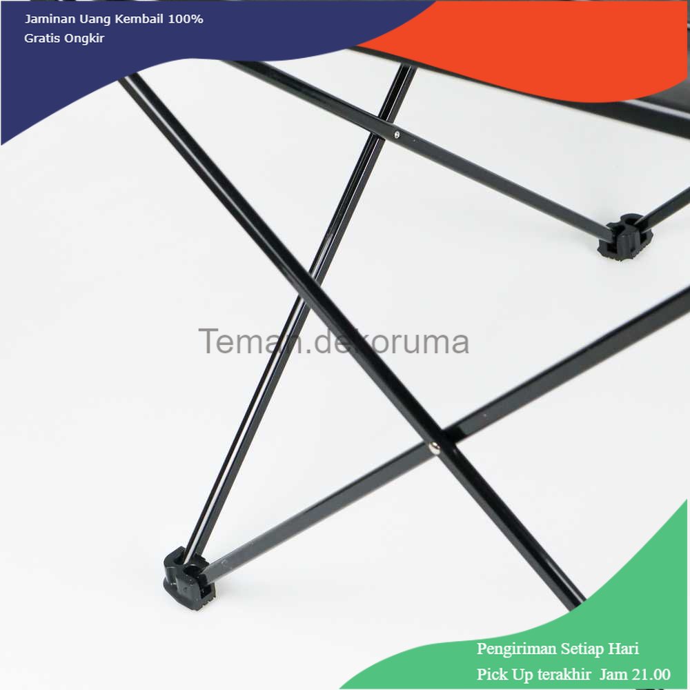 TD - PR TaffSPORT Meja Lipat Piknik Foldable Aluminium 56x40.5x40cm - 8825