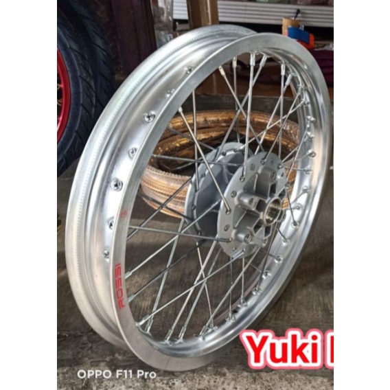 velg depan Scorpio 215 ring 17