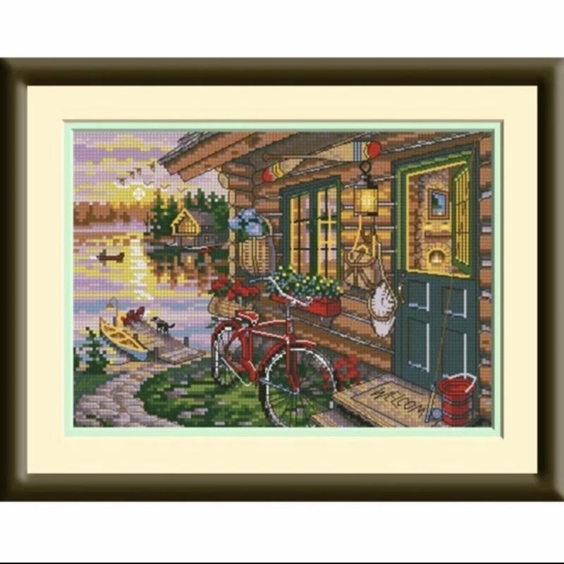 Paket Kristik Pemandangan Cabin