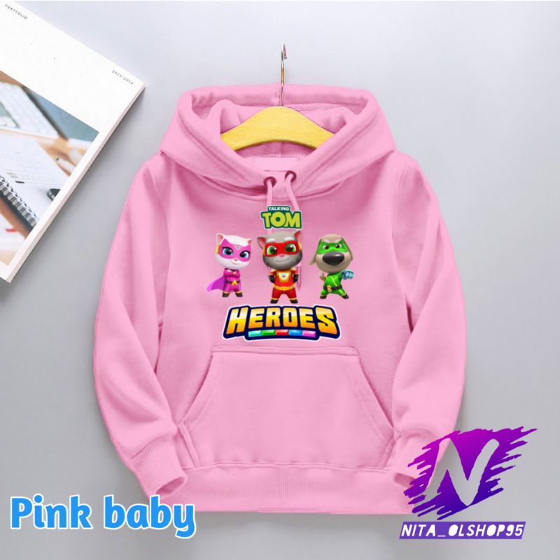 hoodie anak sweater anak talking tom heroes