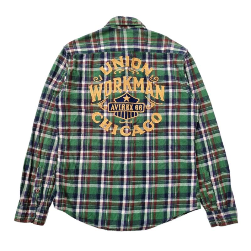 Avirex Union Workman Flannel Workshirt