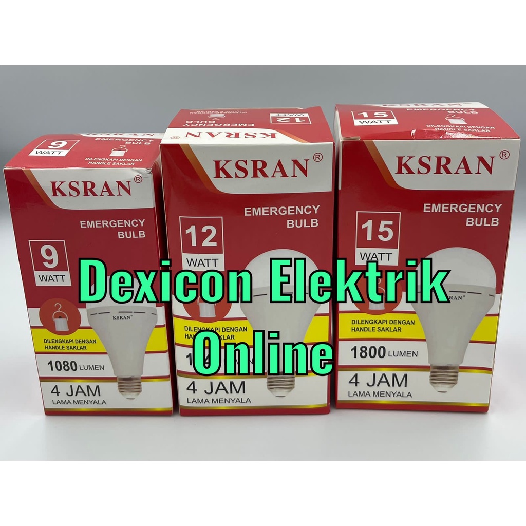 Lampu led emergency/ bohlam led emergency/ lampu darurat led