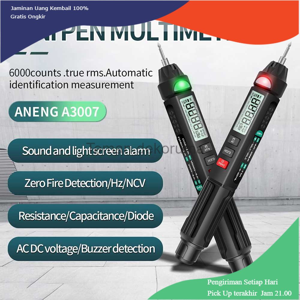 TD- PR2 ANENG Digital Multimeter Voltage Tester Pen - A3008