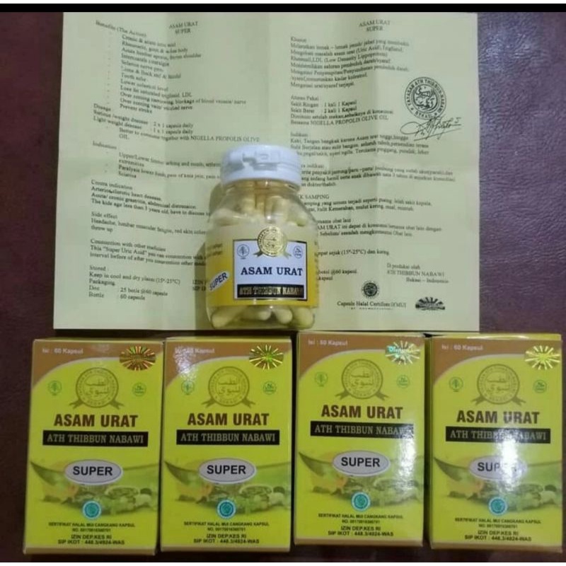 ATH Thibbun Obat Asam Urat Super Asli Mujarab Ampuh Asam Urat Original