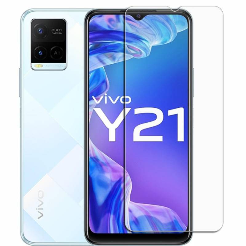 Pelindung Layar Tempered Glass 9H HD Untuk Vivo Y21 Y21s