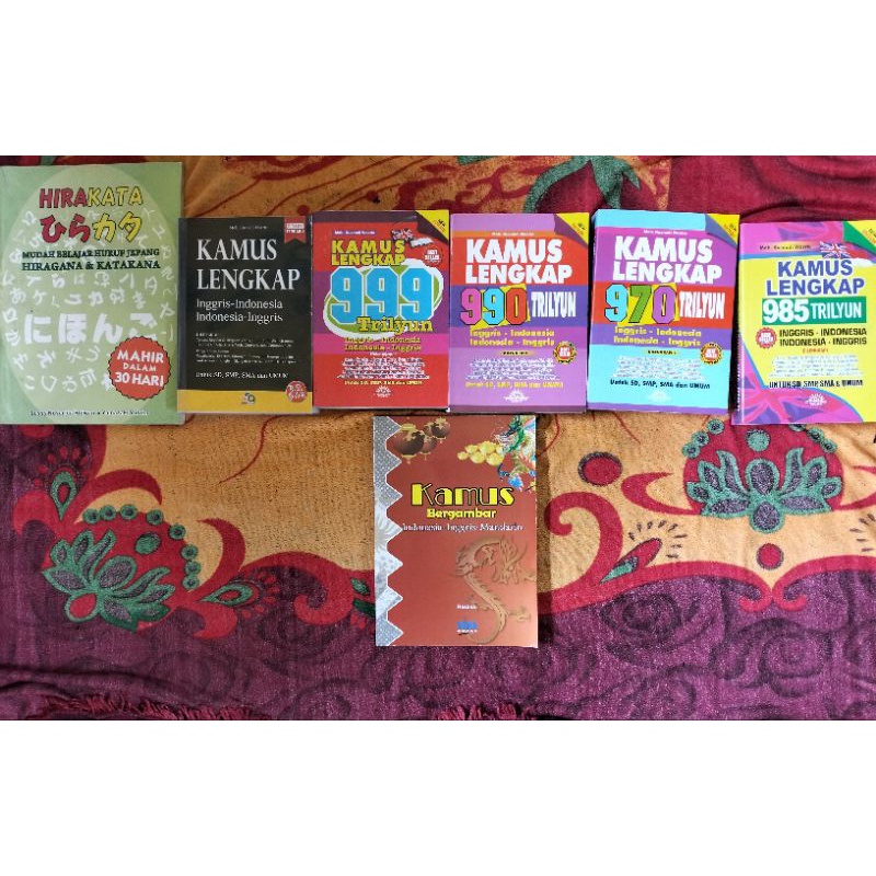 ORIGINAL BUKU BAHASA JEPANG HIRAKATA MUDAH BELAJAR HURUF JEPANG HIRAGANA DAN KATAKANA KAMUS LENGKAP 