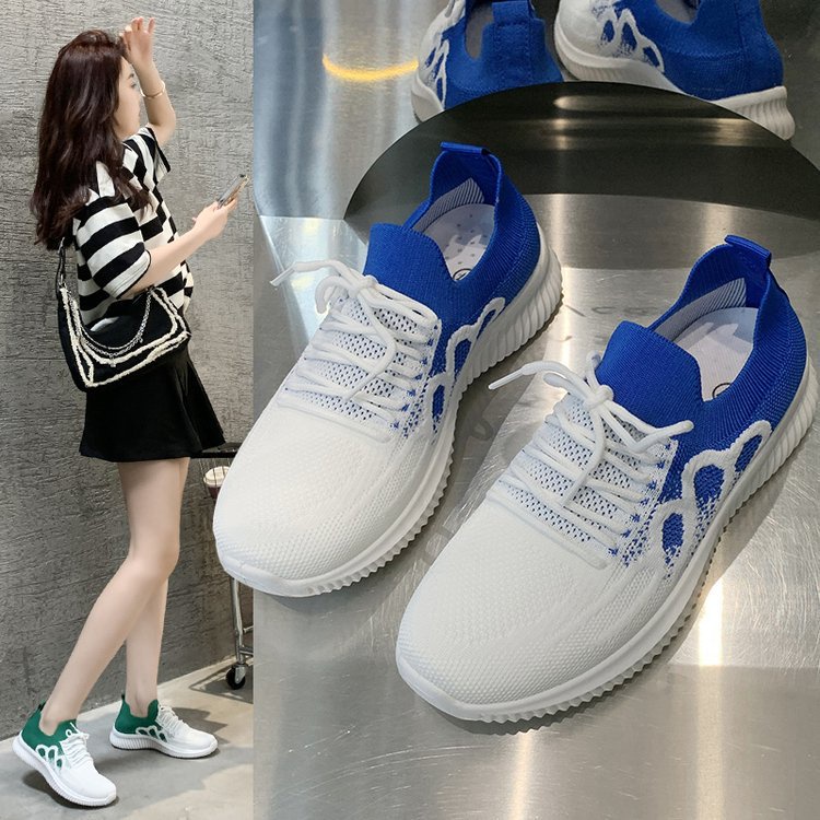 ❀ Chingu ❀ SEP021 (Tanpa Kotak) Sepatu Sneakers Wanita Simple 2 Warna Sporty Model Korea Fashion Casual Sport Santai Olahraga Import