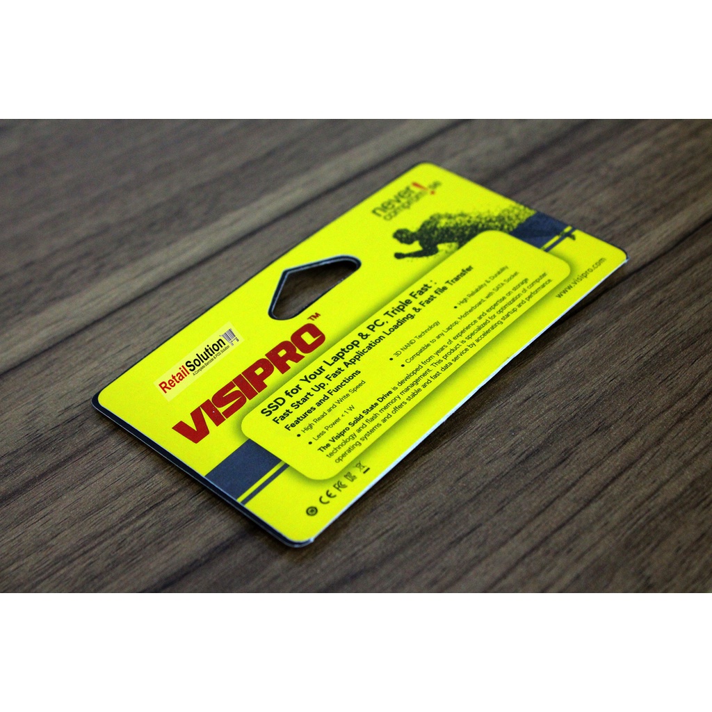 SSD M2 M.2 2280 - Visipro SSD+ 128GB 128 GB Garansi Resmi