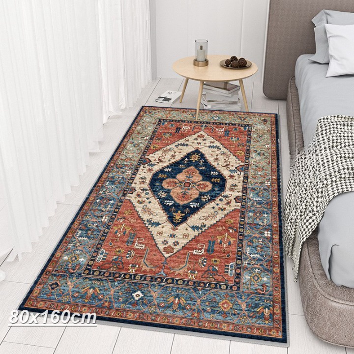 TOMUMUDA Karpet Kamar/ Ruang Tamu/ Karpet polister 80x160 dan Termurah Tikar Kamar lwk21