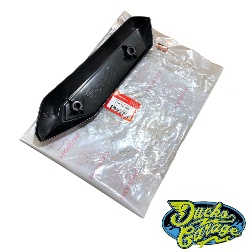 18318-K25-900 Cover Tameng Tutup Knalpot Honda Beat Fi 2012 - 2014 Stater Berisik Original