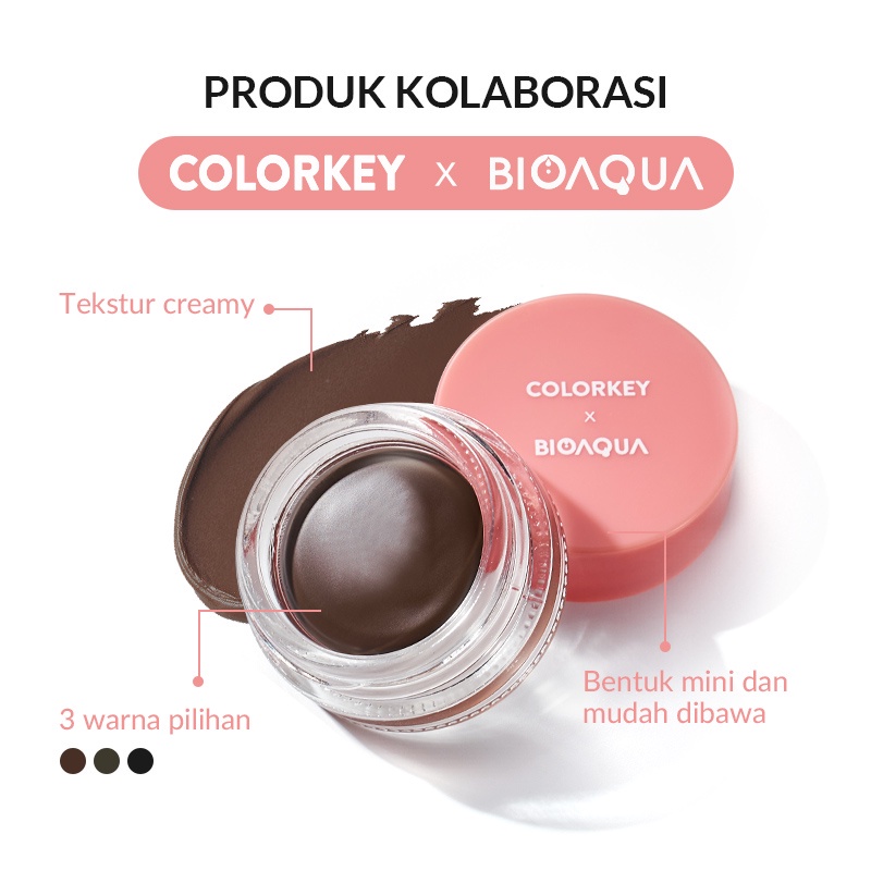 COLORKEY x BIOAQUA Eyebrow Gel Make Up Eyebrow Pomade Cream