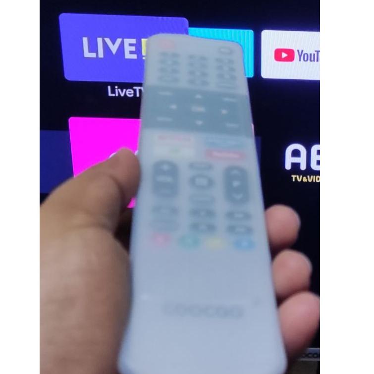 Terbaru.. Remote Coocaa / COOCAA Android Smart Tv Original pabrik 70