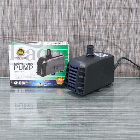 SPA SP-103A SUBMERSIBLE PUMP POMPA AIR CELUP FILTER AQUARIUM