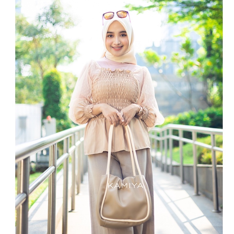 Kamiyastuff Tatyana Totebag - Tas Bahu Wanita Totebag Fashion Wanita