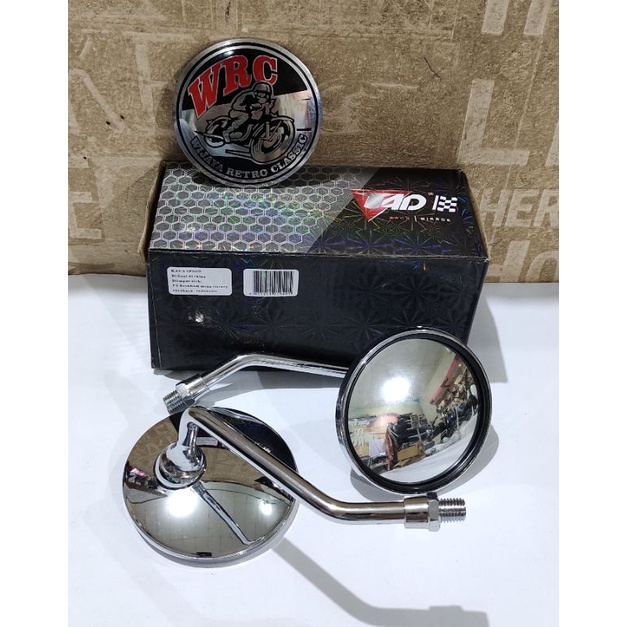 Spion Bulat Crom Yamaha Custom Japstyle - Streetcub Vespa CB