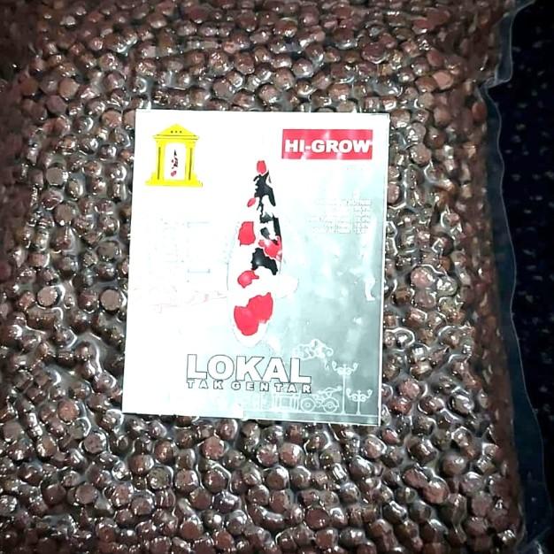 pakan ikan koi LTG (lokal tak gentar)