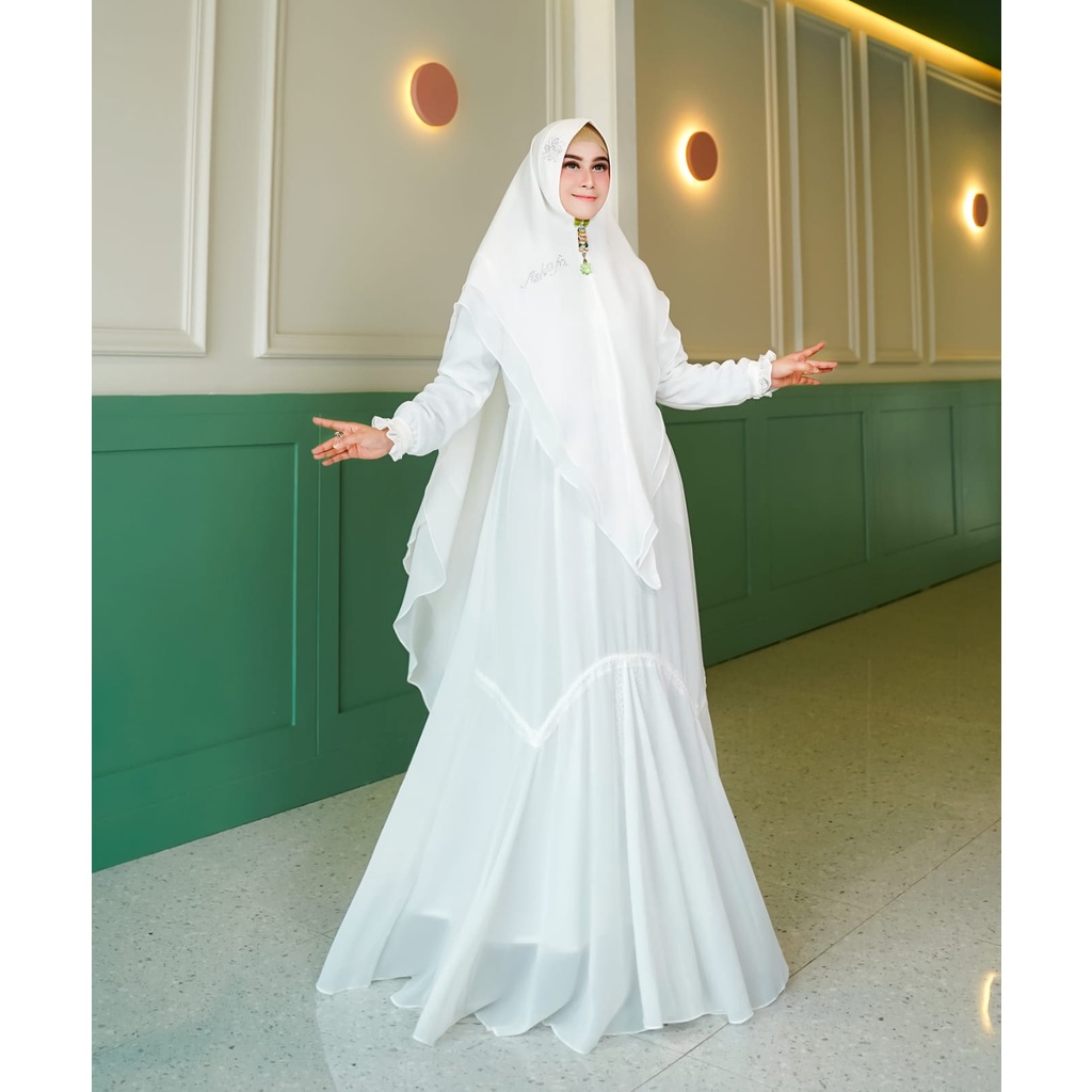 Hanum By Ashafa syari Jumbo LD 120 (ready siap kirim)