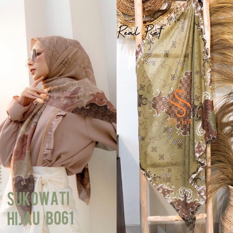 READY  SQUARE DENAY SH BY ES-HA SCARF