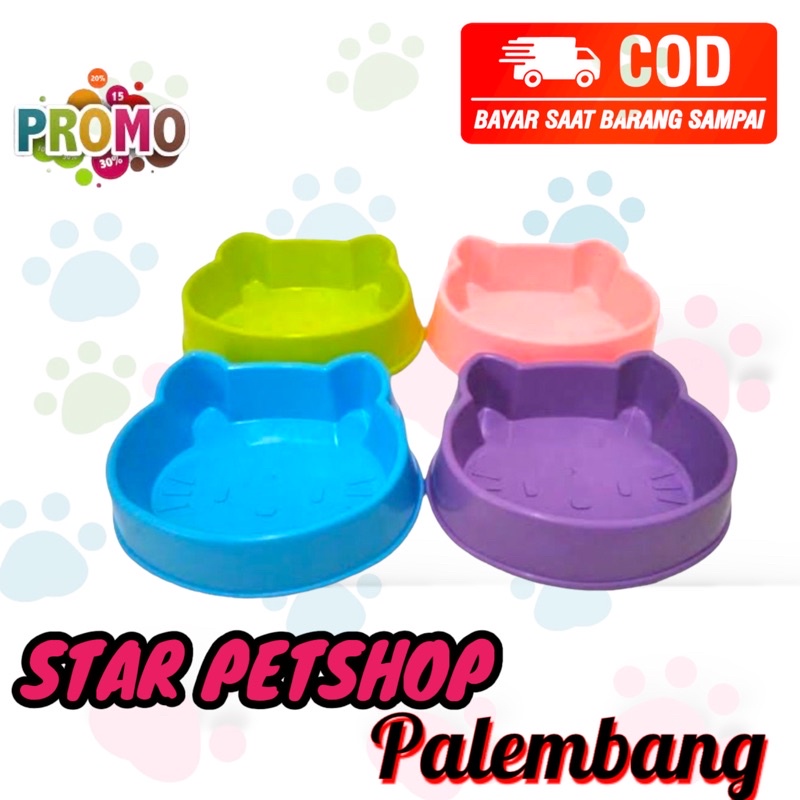 Tempat Makan Kucing Motif Hello Kitty Free Packing Bubble