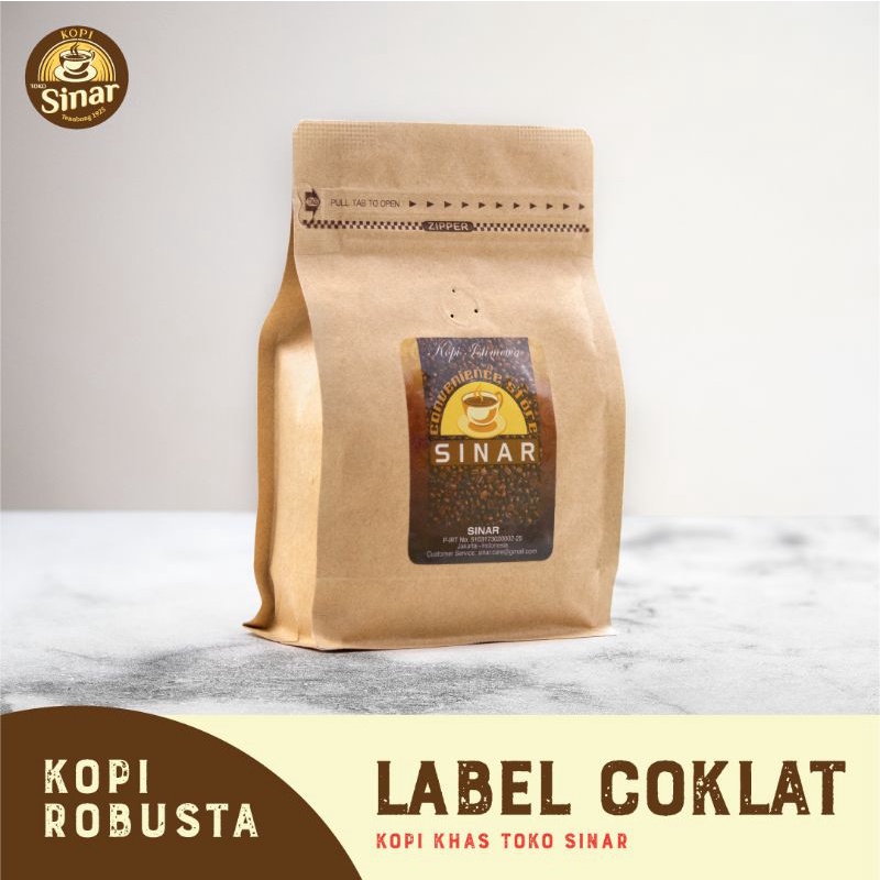 

Kopi Toko Sinar Robusta (Label Coklat)